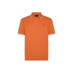 Peuterey Poloshirt , Orange , Heren , Maat: L