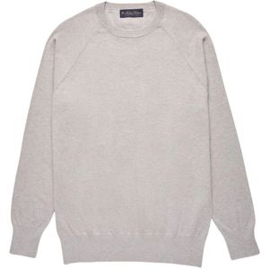 Brooks Brothers, Heren, Truien, Grijs, Maat: M Katoen,