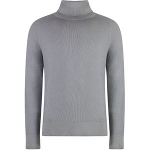 Malo, Heren, Truien, Grijs, Maat: L Kasjmier,