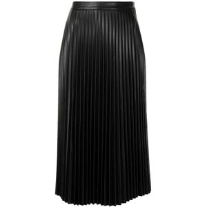 Proenza Schouler, Dames, Rokken, Zwart, Maat: XS Leer,