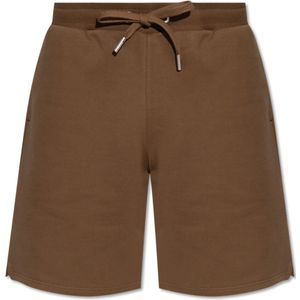 Ami Paris, Heren, Korte broeken, Bruin, Maat: XS Katoen,