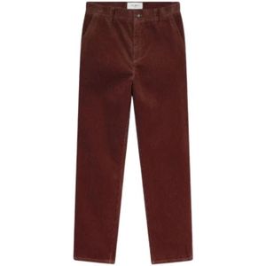 Les Deux, Heren, Broeken, Bruin, Maat: W30 Katoen,
