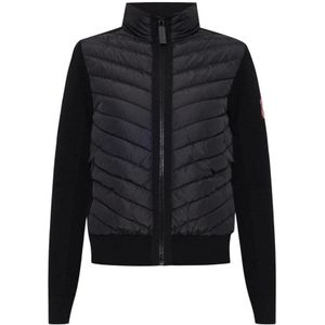 Canada Goose, Dames, Sweatshirts & Hoodies, Zwart, Maat: XS Wol,