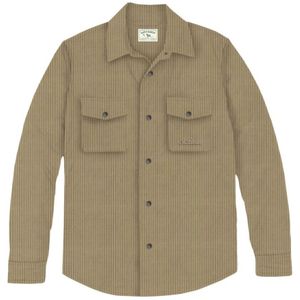 MC2 Saint Barth, Heren, Overhemden, Beige, Maat: XL Corduroy,