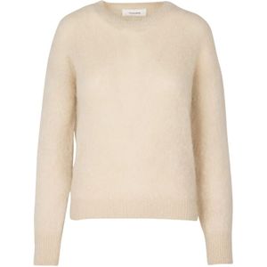 Pomandère, Dames, Truien, Beige, Maat: XS Wol,