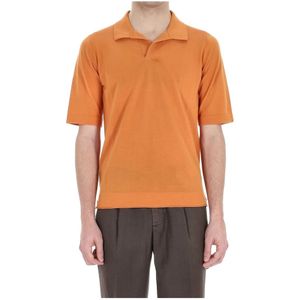 Ballantyne, Heren, Tops, Oranje, Maat: L Katoen,