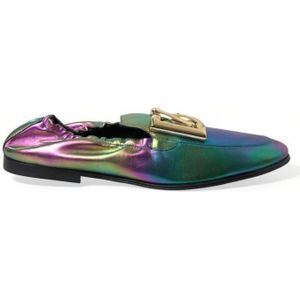 Dolce & Gabbana, Heren, Schoenen, Veelkleurig, Maat: 43 EU Leer,
