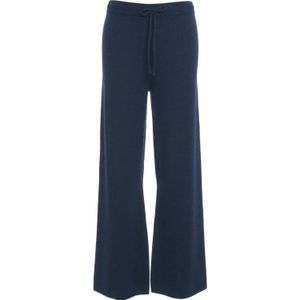 Crush, Dames, Broeken, Blauw, Maat: XS Kasjmier,