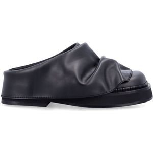 The Attico, Dames, Schoenen, Zwart, Maat: 37 EU Leer,