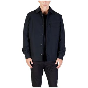 Antony Morato, Heren, Jassen, Zwart, Maat: XL Leer,