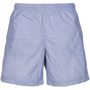 Alexander McQueen, Heren, Badkleding, Blauw, Maat: S