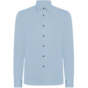 Rrd, Heren, Overhemden, Blauw, Maat: L Polyamide,