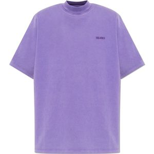 The Attico, Dames, Tops, Paars, Maat: XS Katoen,