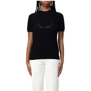 Twinset, Dames, Truien, Zwart, Maat: M Wol,