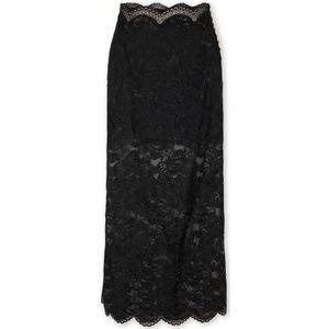 Rabanne, Dames, Rokken, Zwart, Maat: M Polyamide,