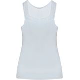 Hanro - Dana Top - Ondergoed - Blauw - Katoen