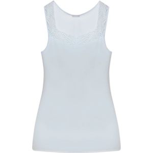 Hanro - Dana Top - Ondergoed - Blauw - Katoen