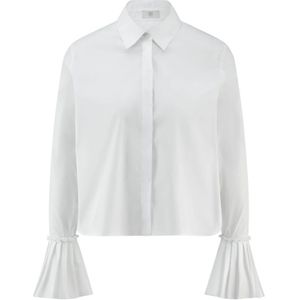Riani, Dames, Blouses & Shirts, Wit, Maat: S Katoen,