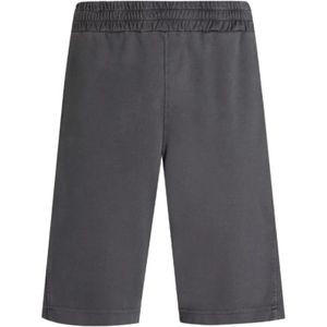Dolce & Gabbana, Heren, Korte broeken, Grijs, Maat: M Jersey,