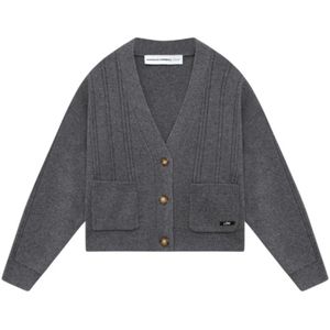 Margaux Lonnberg, Dames, Truien, Grijs, Maat: XS Wol,