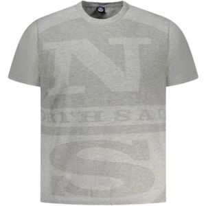 North Sails, Heren, Tops, Grijs, Maat: S Katoen,