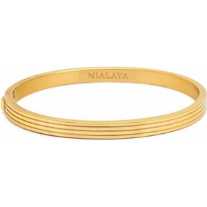 Nialaya, Heren, Accessoires, Geel, Maat: L