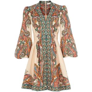 Zimmermann, Dames, Jurken, Veelkleurig, Maat: XS Katoen,