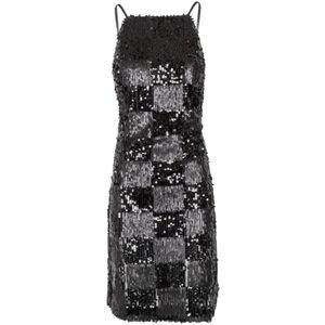 Mauro Grifoni, Dames, Jurken, Zwart, Maat: XS Poliester,