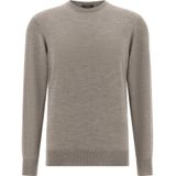 Boggi Milano - Trui - Taupe - Knitwear - Lange Mouw