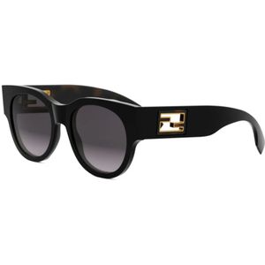 Fendi - Accessoires - Zonnebril - Zwart - Unisex