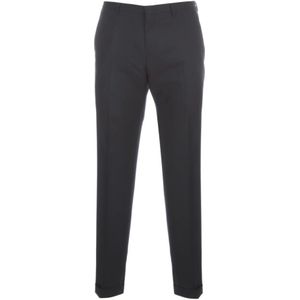 Paul Smith, Heren, Broeken, Zwart, Maat: W38 Wol,