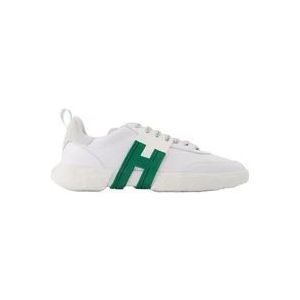 Hogan Witte 3R Sneakers met 4,5 cm hak , White , Heren , Maat: 44 EU