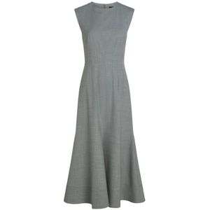 Karl Lagerfeld, Dames, Jurken, Grijs, Maat: S