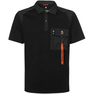 Parajumpers Reddings Polo , Black , Heren , Maat: L