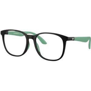 Emporio Armani, unisex, Accessoires, Groen, Maat: 47 MM