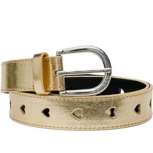 Fabienne Chapot, Dames, Accessoires, Geel, Maat: 85 CM Leer,