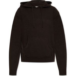 Maison Margiela, Heren, Sweatshirts & Hoodies, Bruin, Maat: M Wol,