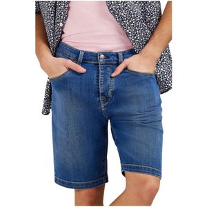 Eden Park, Heren, Korte broeken, Blauw, Maat: W34 Denim,