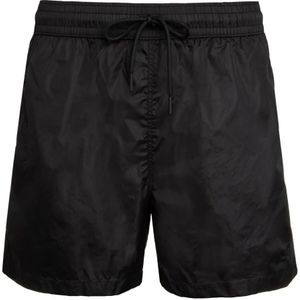 THE (Alphabet), Heren, Badkleding, Zwart, Maat: L Nylon,