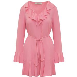 Jucca, Dames, Jurken, Roze, Maat: XS