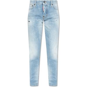 Dsquared2 Slim-fit jeans , Blue , Heren , Maat: L