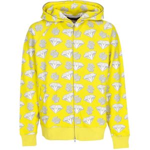 Billionaire, Heren, Sweatshirts & Hoodies, Geel, Maat: S Katoen,