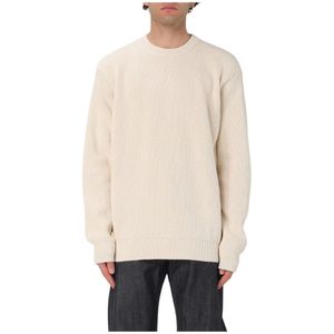 Jil Sander, Heren, Truien, Beige, Maat: L