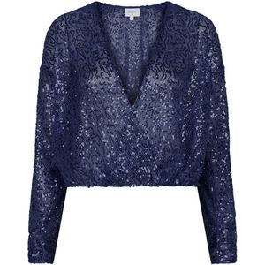 Dante 6, Dames, Blouses & Shirts, Blauw, Maat: M