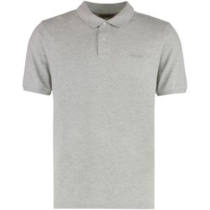 Woolrich, Heren, Tops, Grijs, Maat: L Katoen,