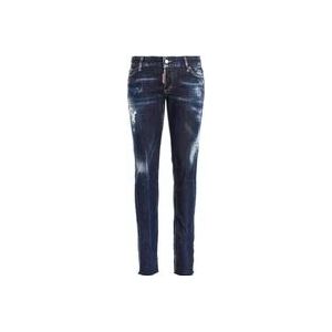 Dsquared2 Slim-fit Jeans , Blue , Dames , Maat: XS