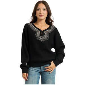 Jijil, Dames, Truien, Zwart, Maat: 2XS