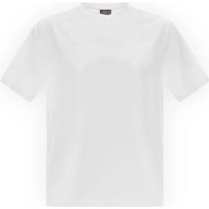 Herno - T-shirt - Wit - Katoen