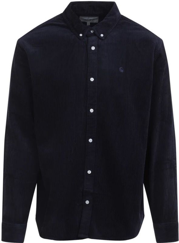 Carhartt WIP - Madison Cord Shirt - Overhemd - Blauw - Katoen