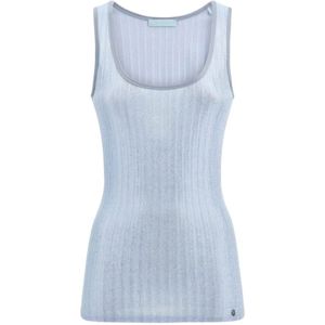 Guess, Dames, Tops, Blauw, Maat: XS